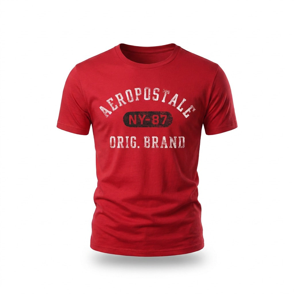 AERO LEVEL 1 GRAPHIC TEES TRUE RED