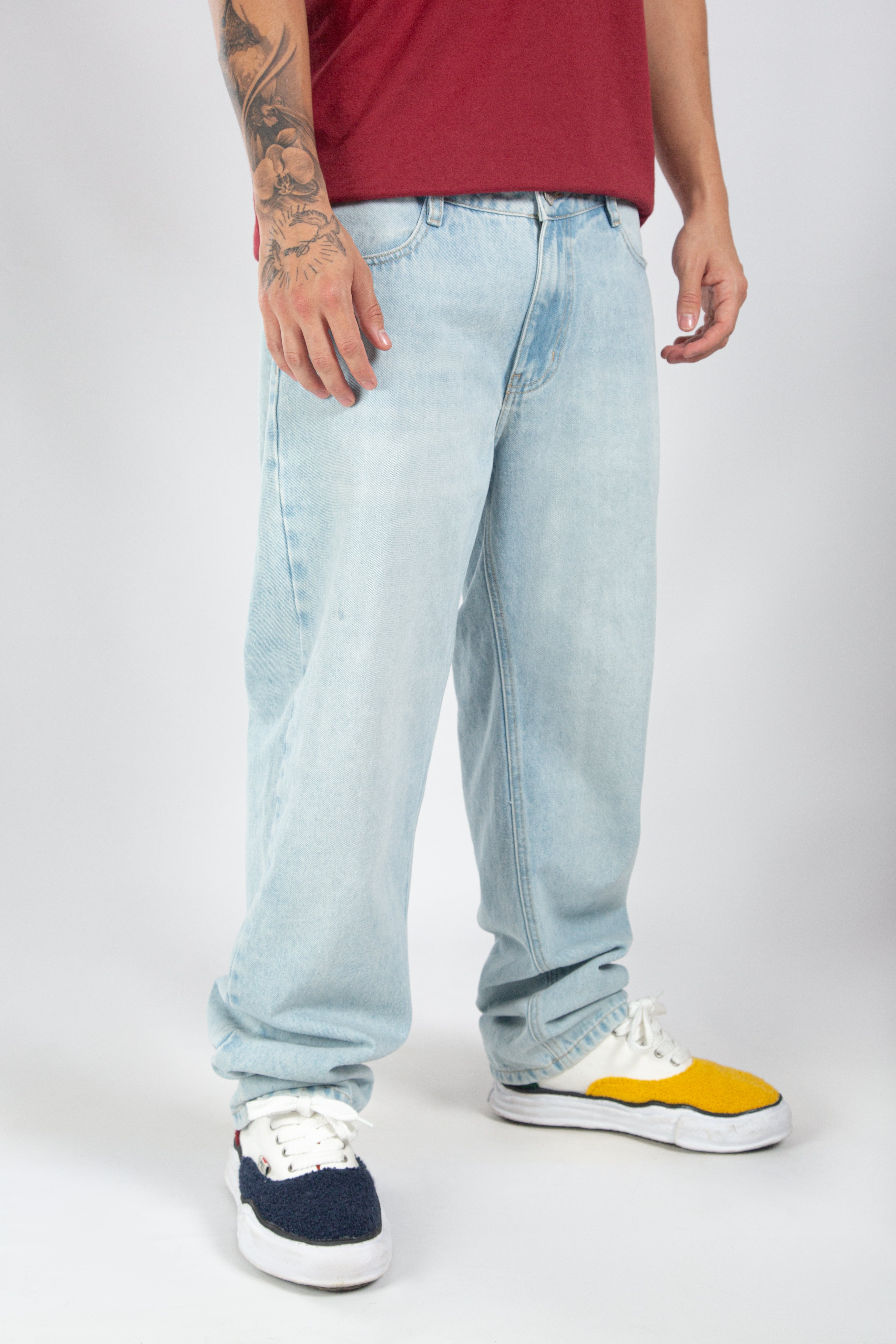 Jean para Hombre Aeropostale Guys Baggy Light Wash 4091