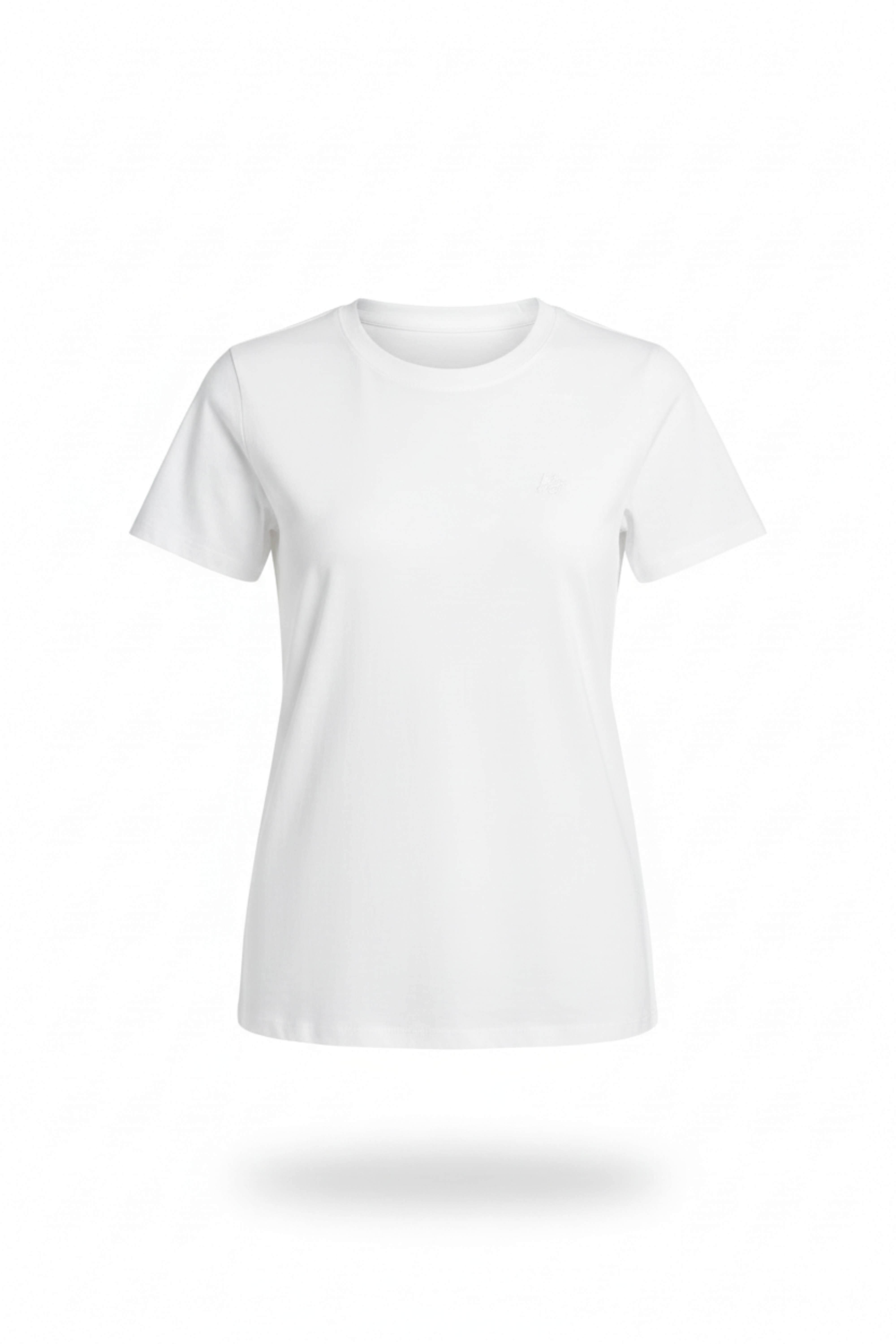 Camiseta Básica Blanca Para Mujer Aeropostale Girls Solid Ss Bleach 6506