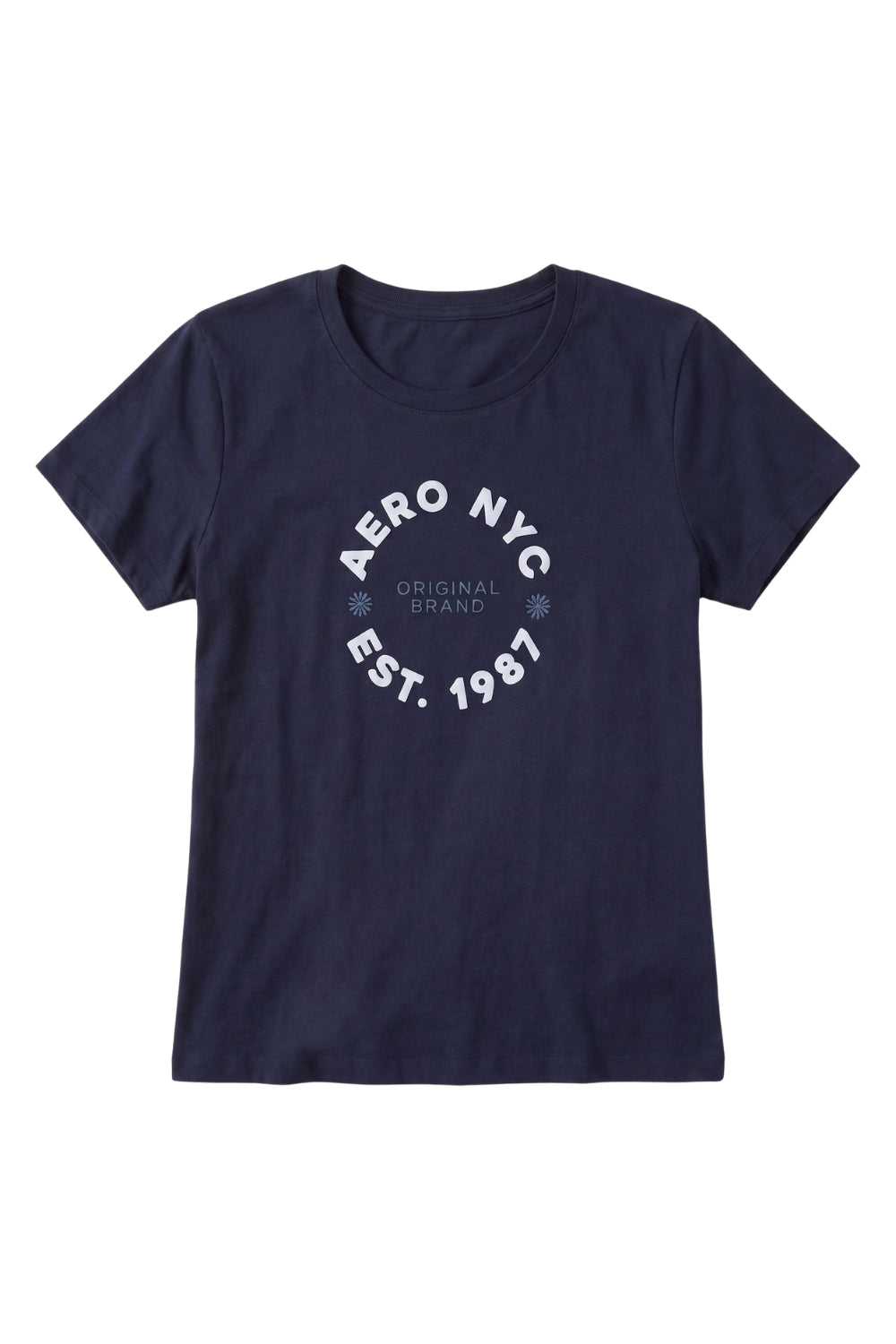Camiseta Para Mujer Aero Graphic Level 2 Cadet Navy 7190