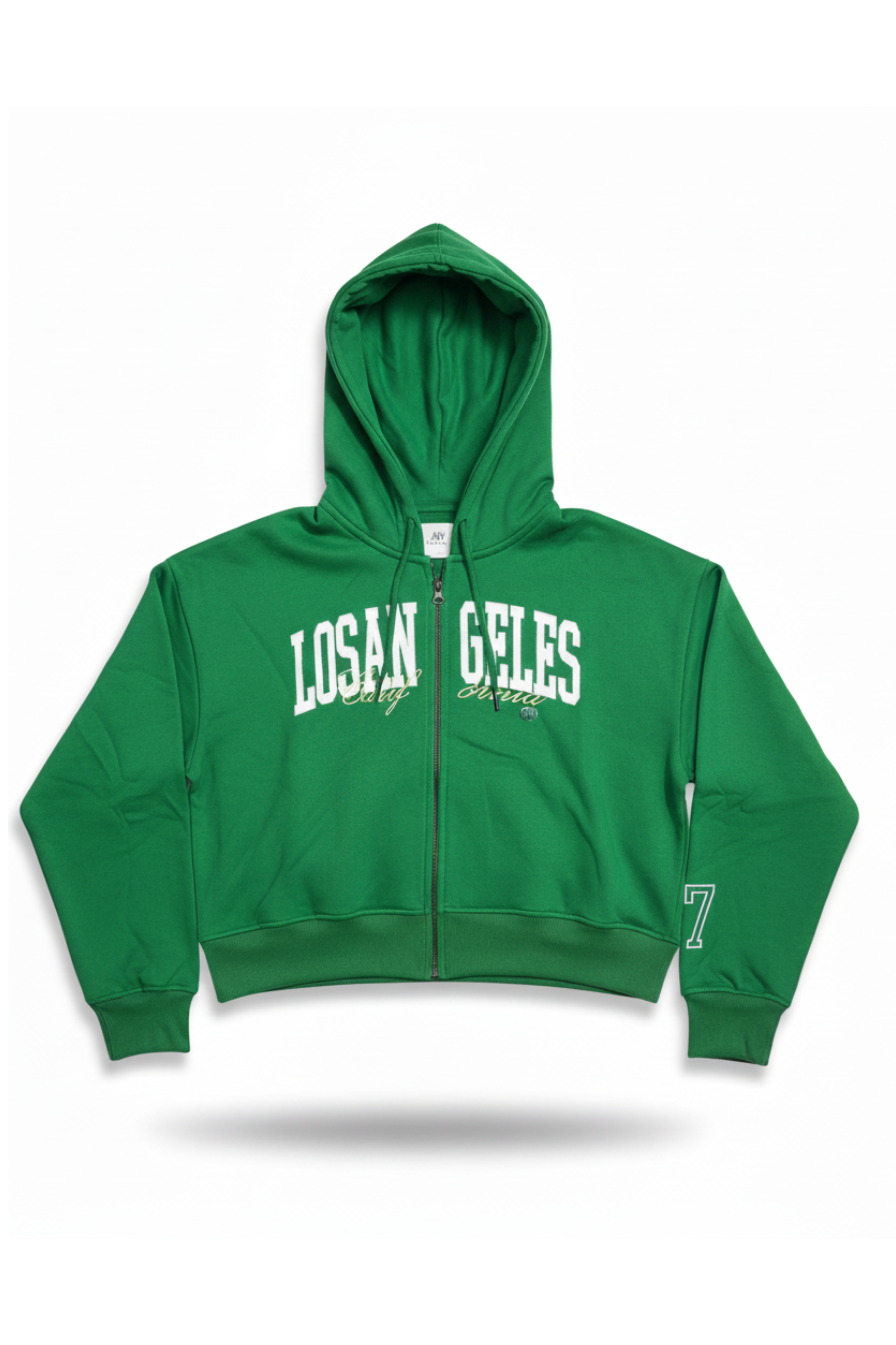 Buzo Para Mujer Aero Girls Fleece Zip Front Green