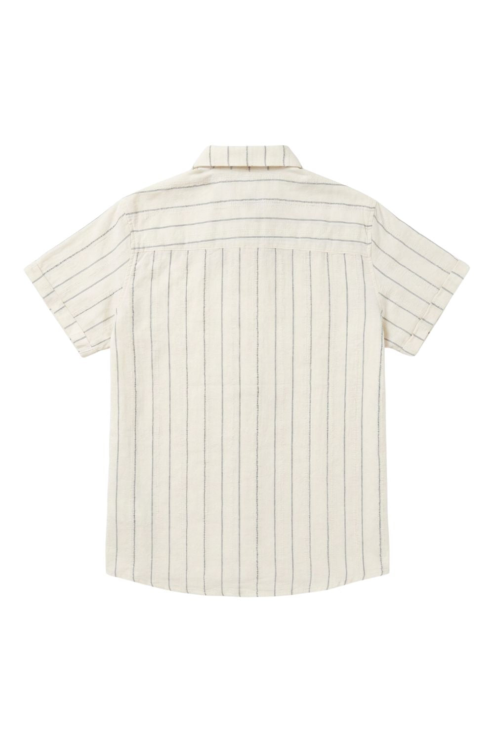 Camisa Beige Para Hombre Aero Guys Ss Woven Shirts Egret 1545