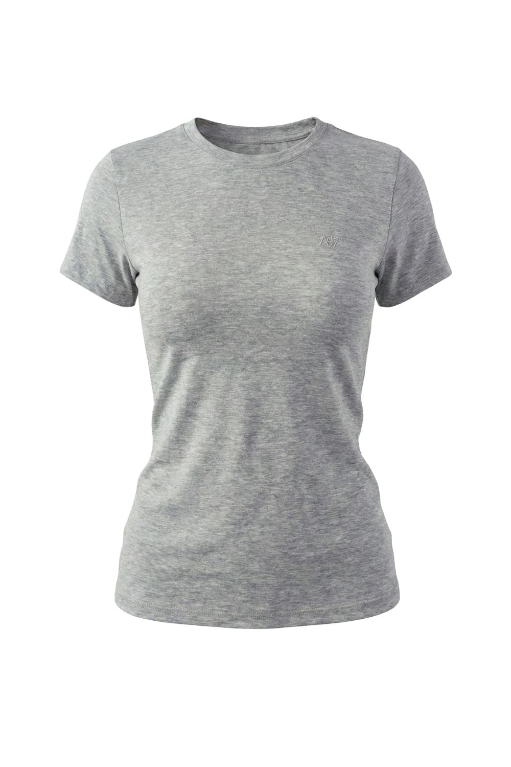 Camiseta Para Mujer Aero Girls Solid Ss Light Heather Grey 4204