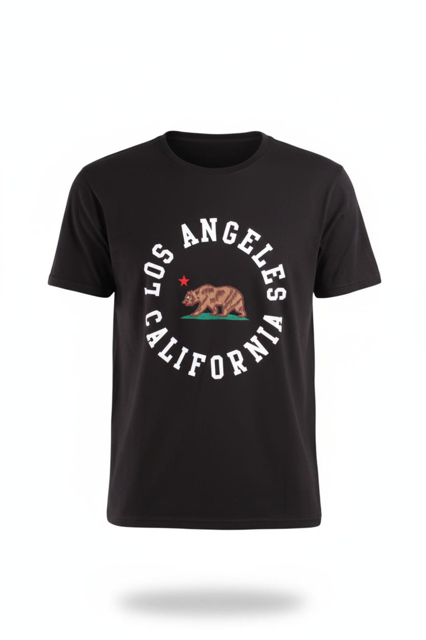 Camiseta Negra Para Hombre Aeropostale Level 2 Graphic Tees Dark Black 5203