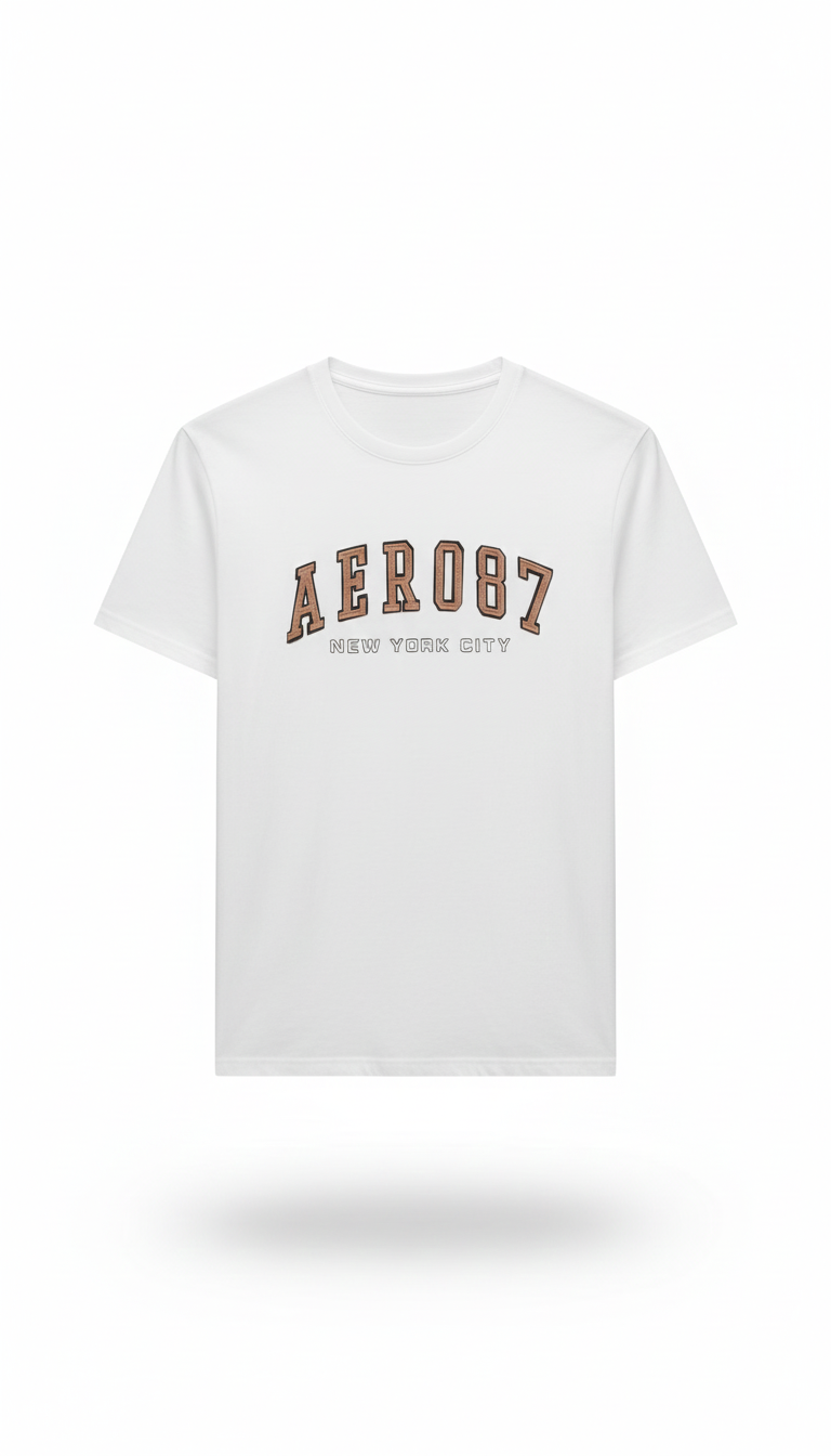 Camiseta Para Hombre Aero Level 2 Graphic Tees Birch