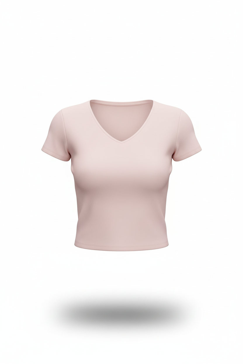 Top Para Mujer Aeropostale Girls Fashion Ss Chalk Pink 4502