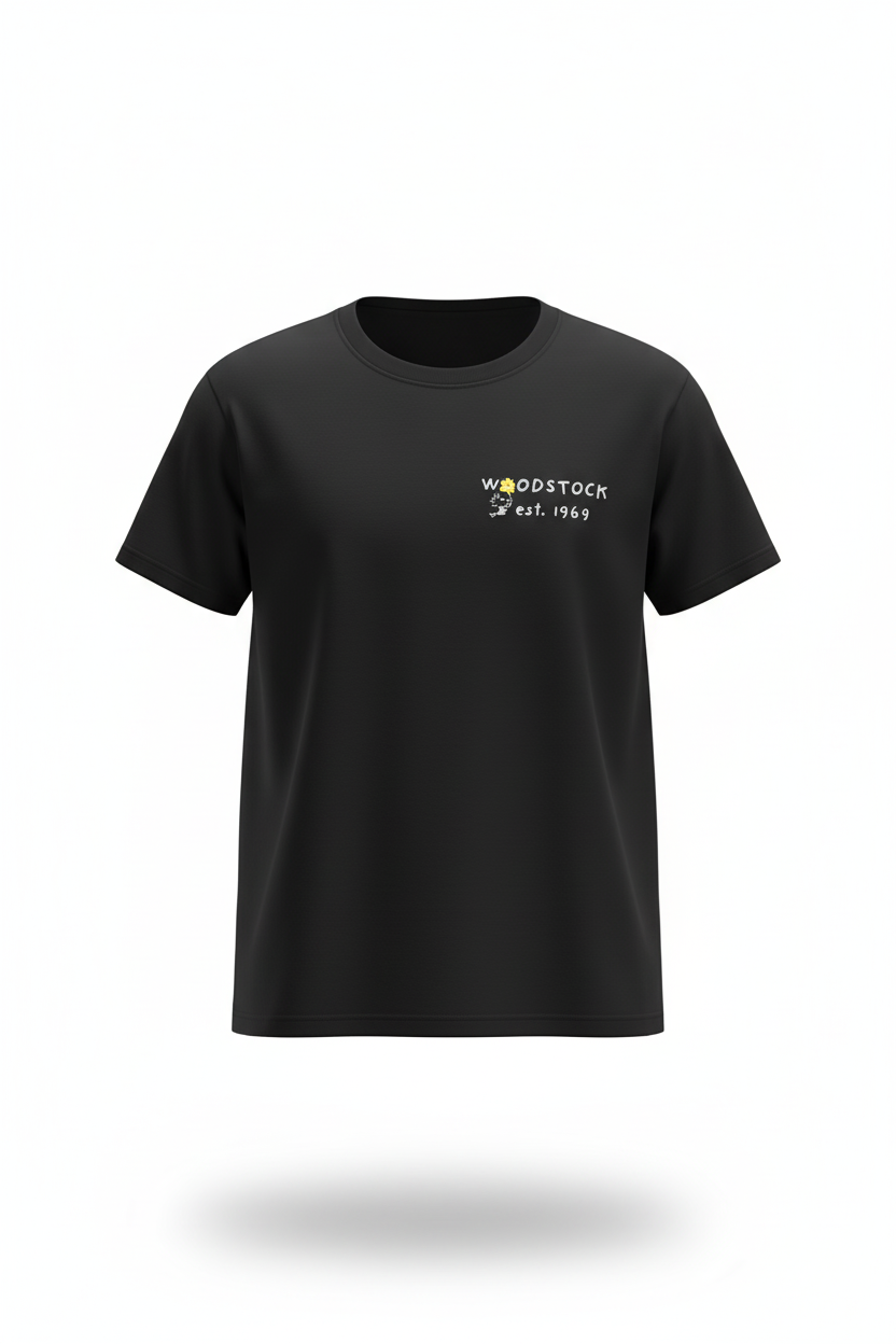 Camiseta Unisex NegraPara Hombre Aeropostale Guys Fashion Graphics Dark Black 242