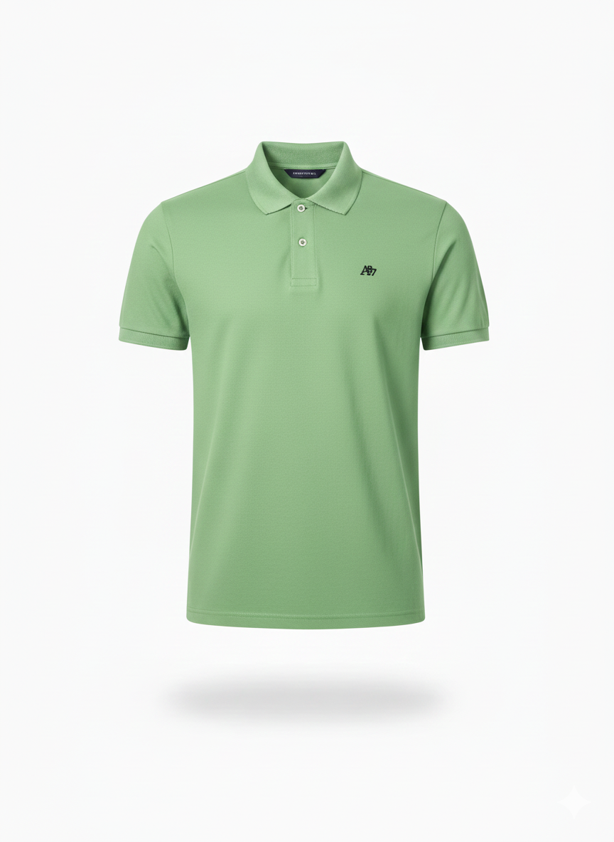 Polo Para Hombre Aero Guys Ss Solid Polo Green Turquoise