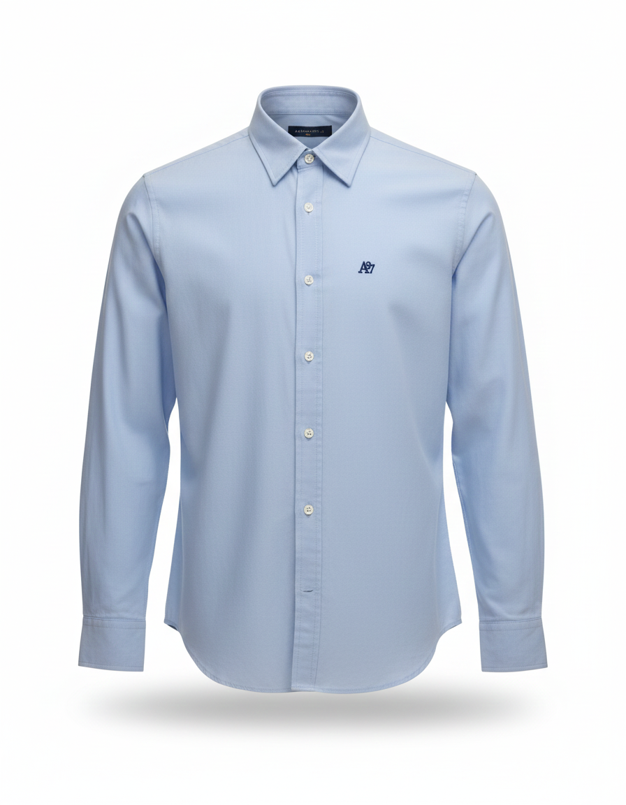 Camisa Azul Para Hombre Aero Guys Ls Woven Shirts Reef Waters