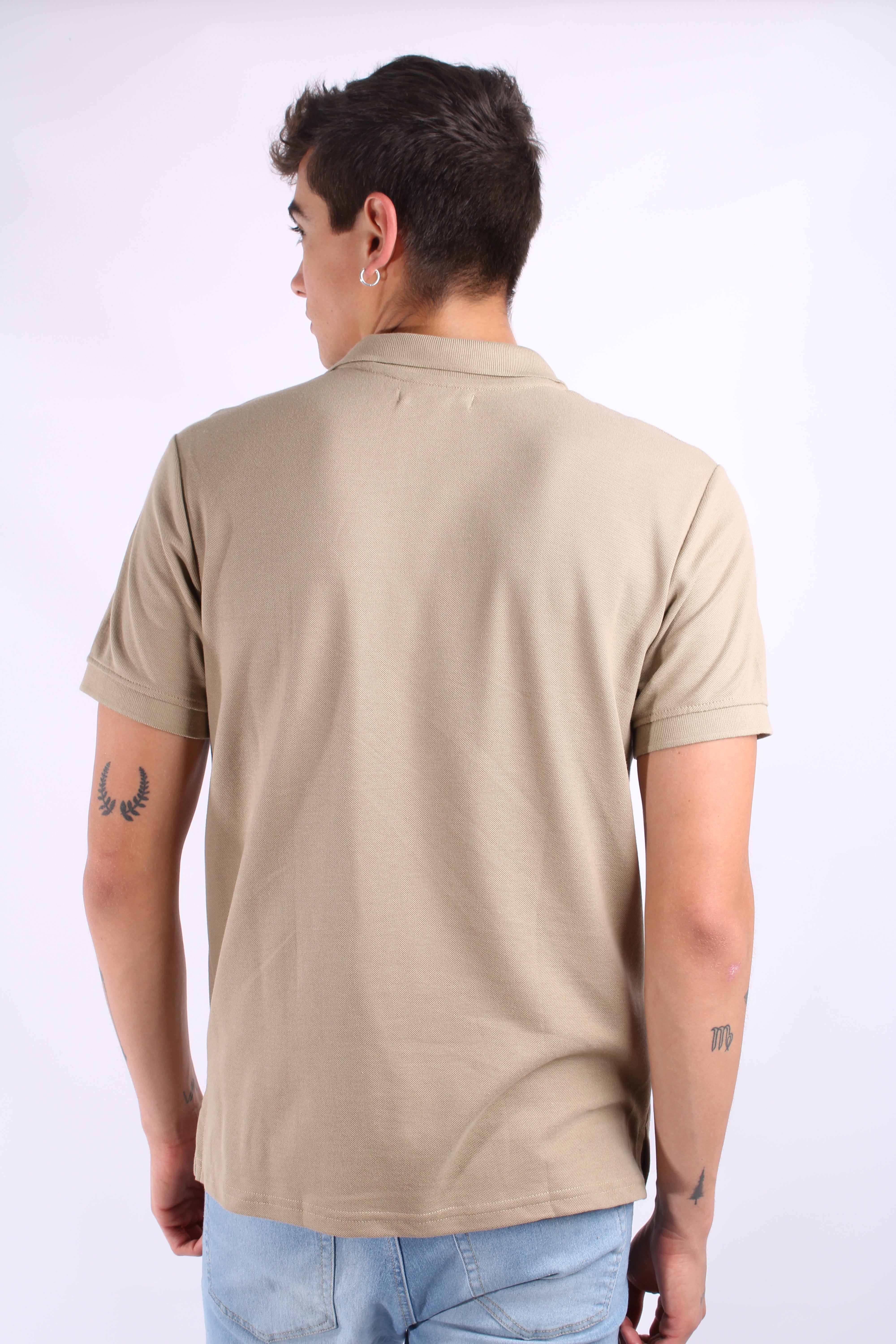 Polo Café Claro Para Hombre Aeropostale Guys Ss Solid Polo Camel 7907