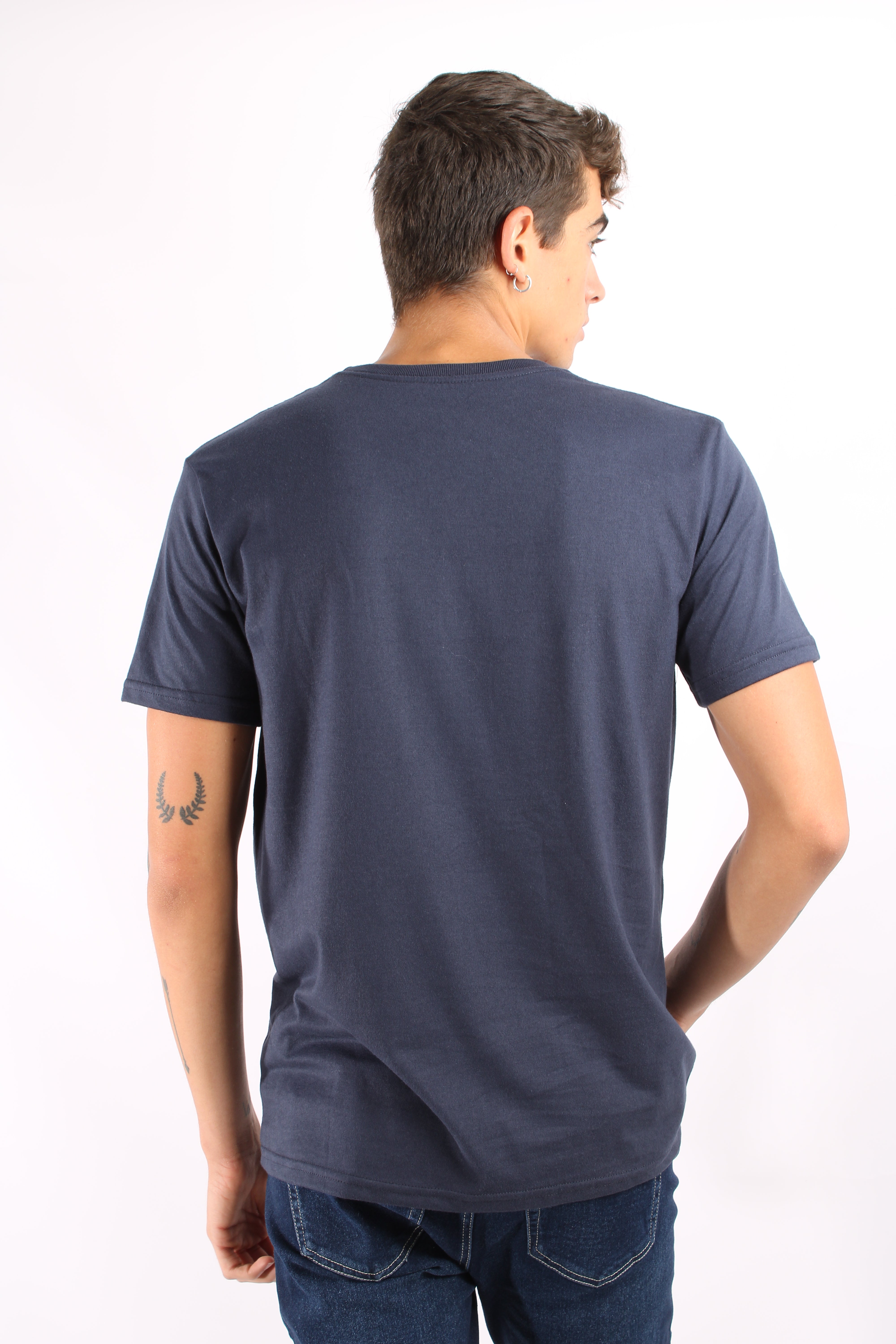 Camiseta Azul Oscuro Para Hombre Aeropostale Guys Ss Tees 4240