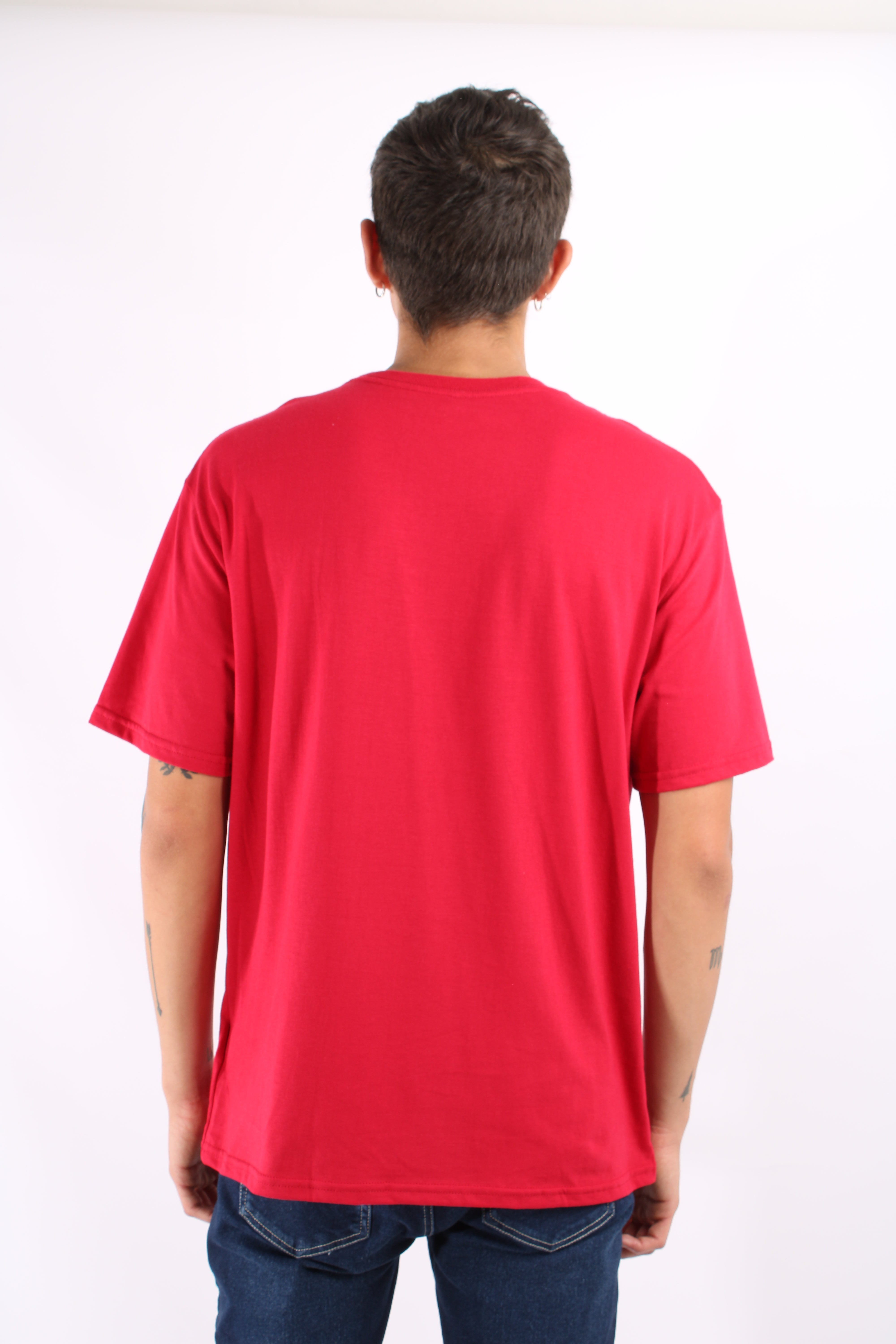 Camiseta Roja Para Hombre Aeropostale Bc Ss Knits Salmon Rose 9853