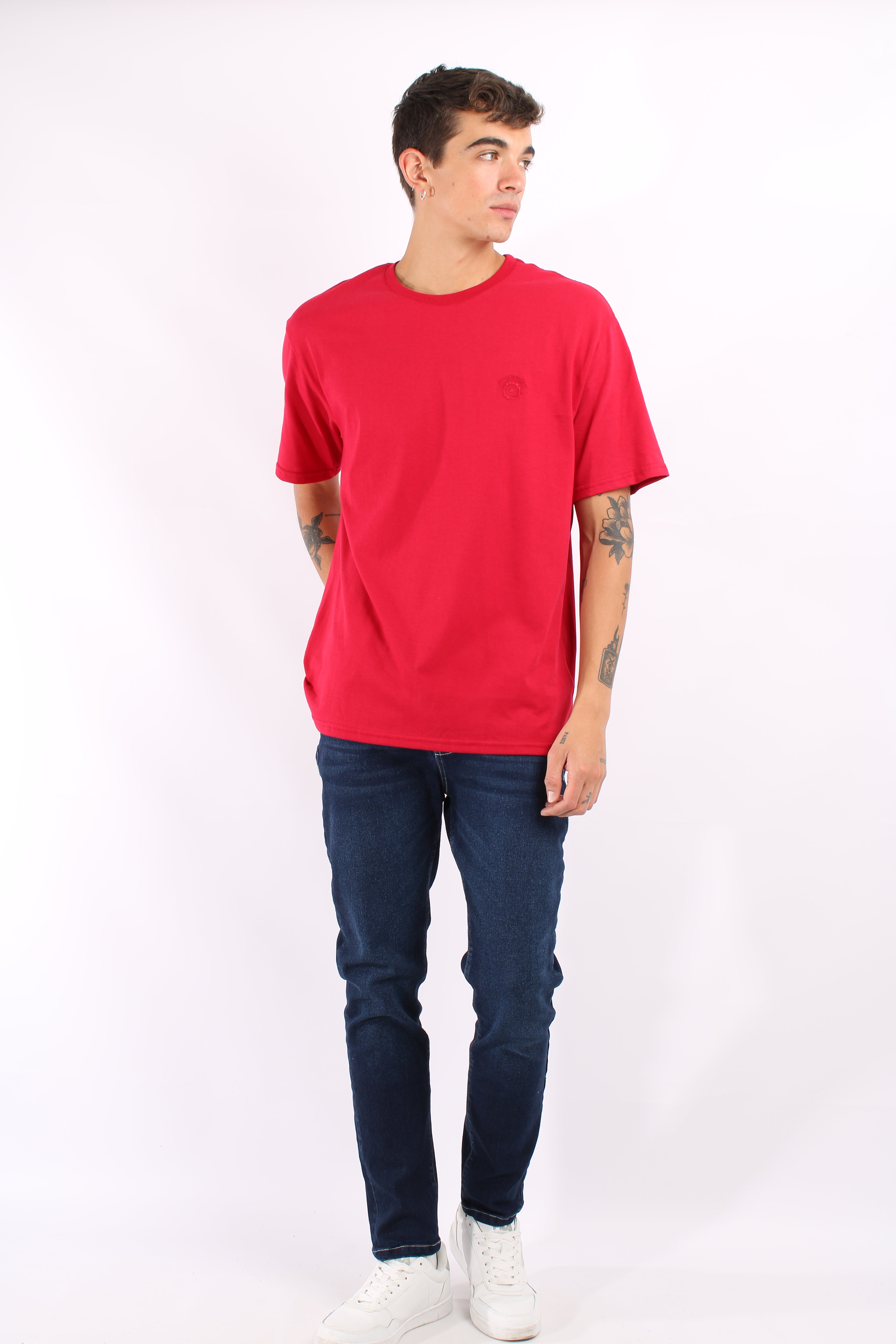 Camiseta Roja Para Hombre Aeropostale Bc Ss Knits Salmon Rose 9853