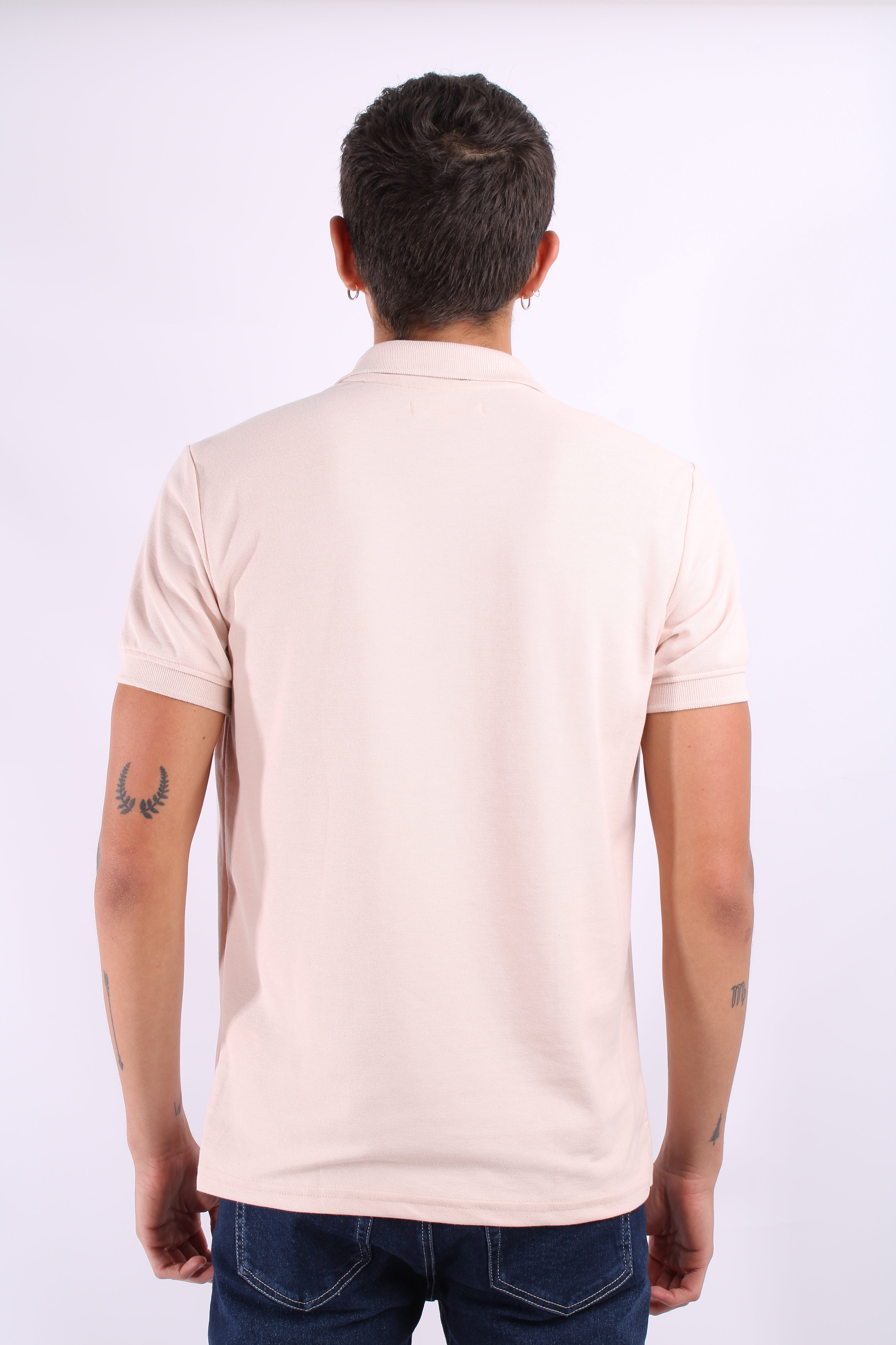 Polo Rosada Para Hombre Aeropostale Guys Ss Solid Polo Primrose Pink 7907