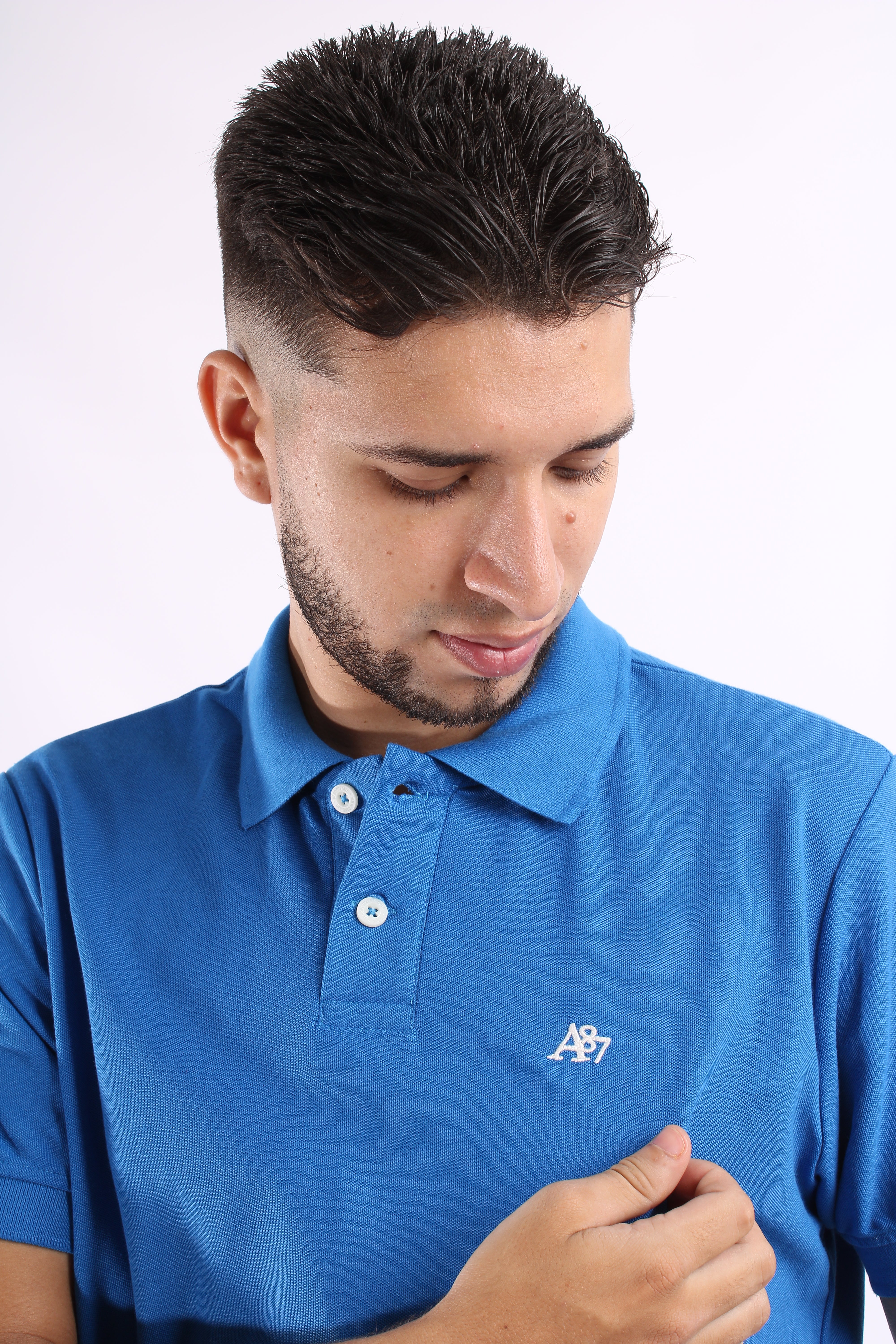 Polo Azul Para Hombre Aeropostale Guys Polo Other French Blue 7907