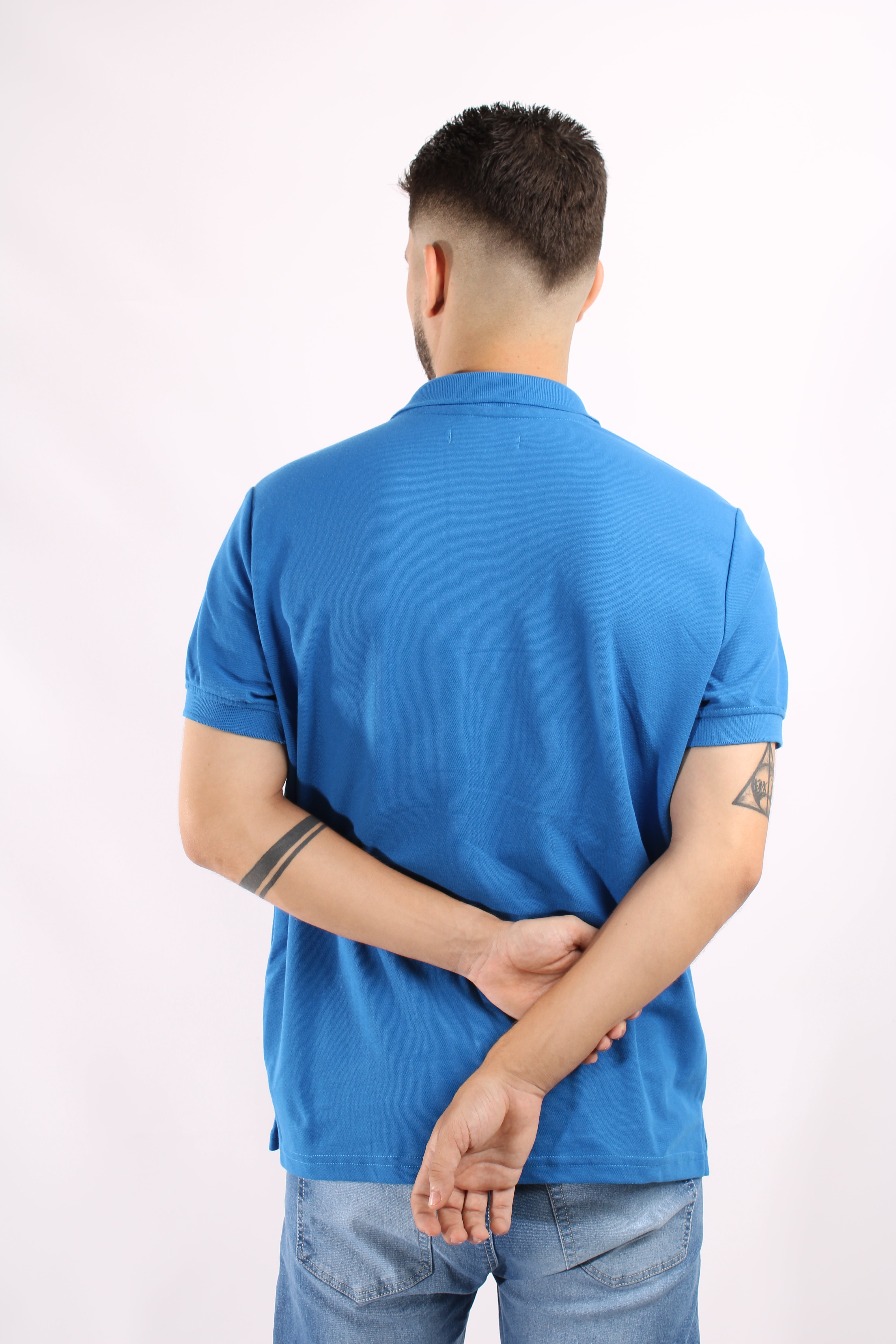 Polo Azul Para Hombre Aeropostale Guys Polo Other French Blue 7907