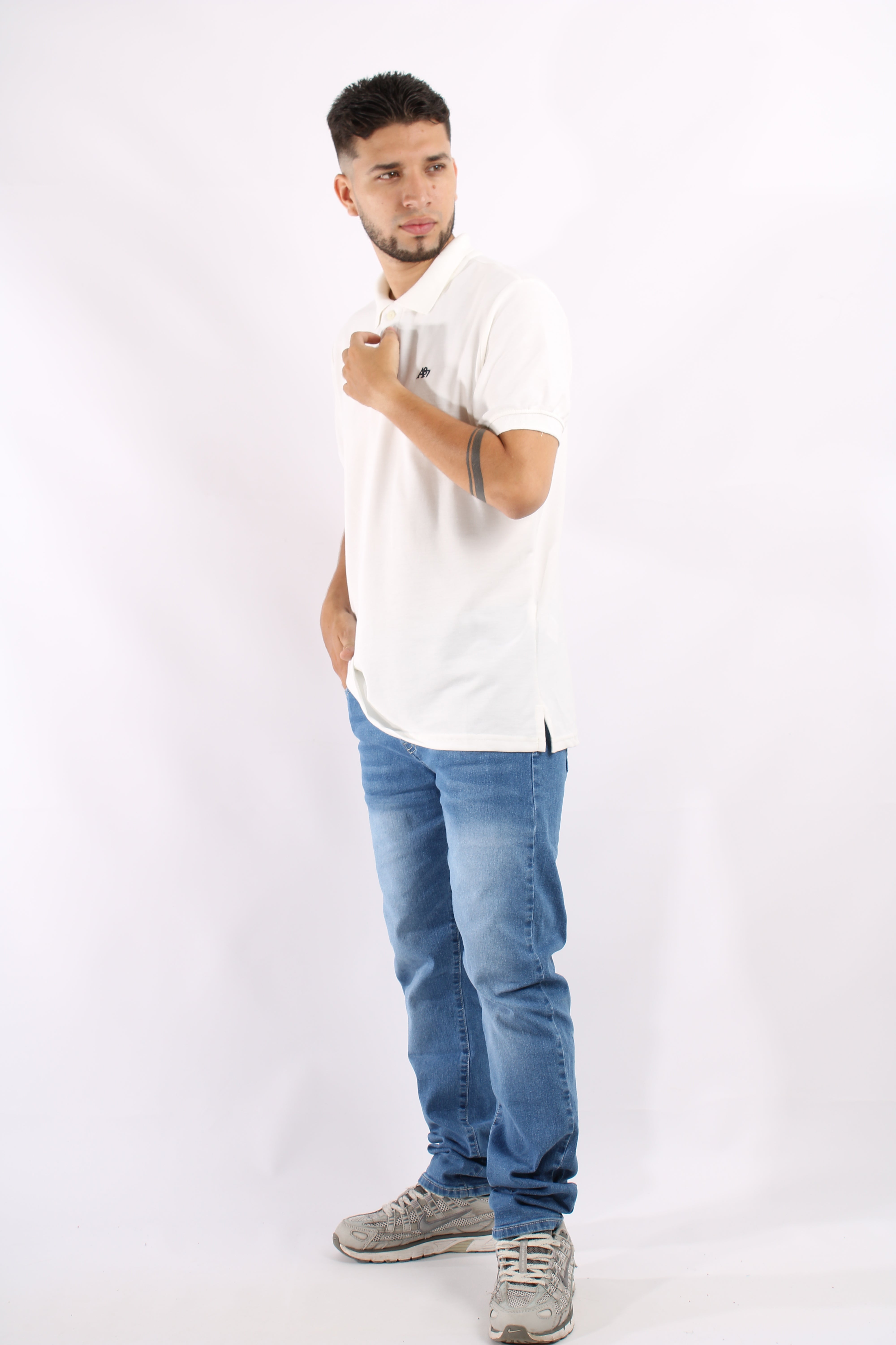 Polo Blanca Para Hombre Aeropostale Guys Polo Other Birch 7907