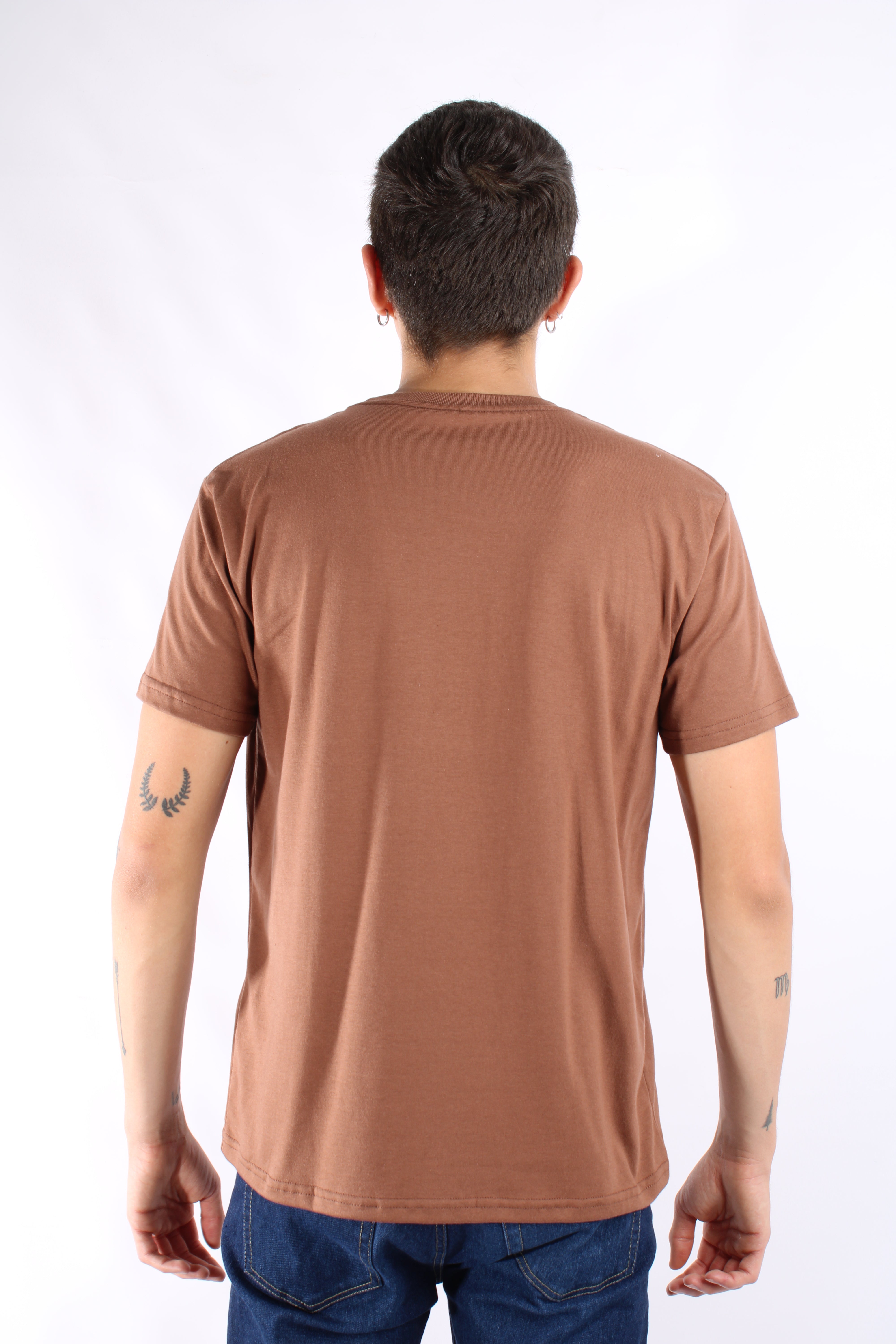 Camiseta Café Para Hombre Aeropostale Level 1 Graphic Tees Amber Gold 4957