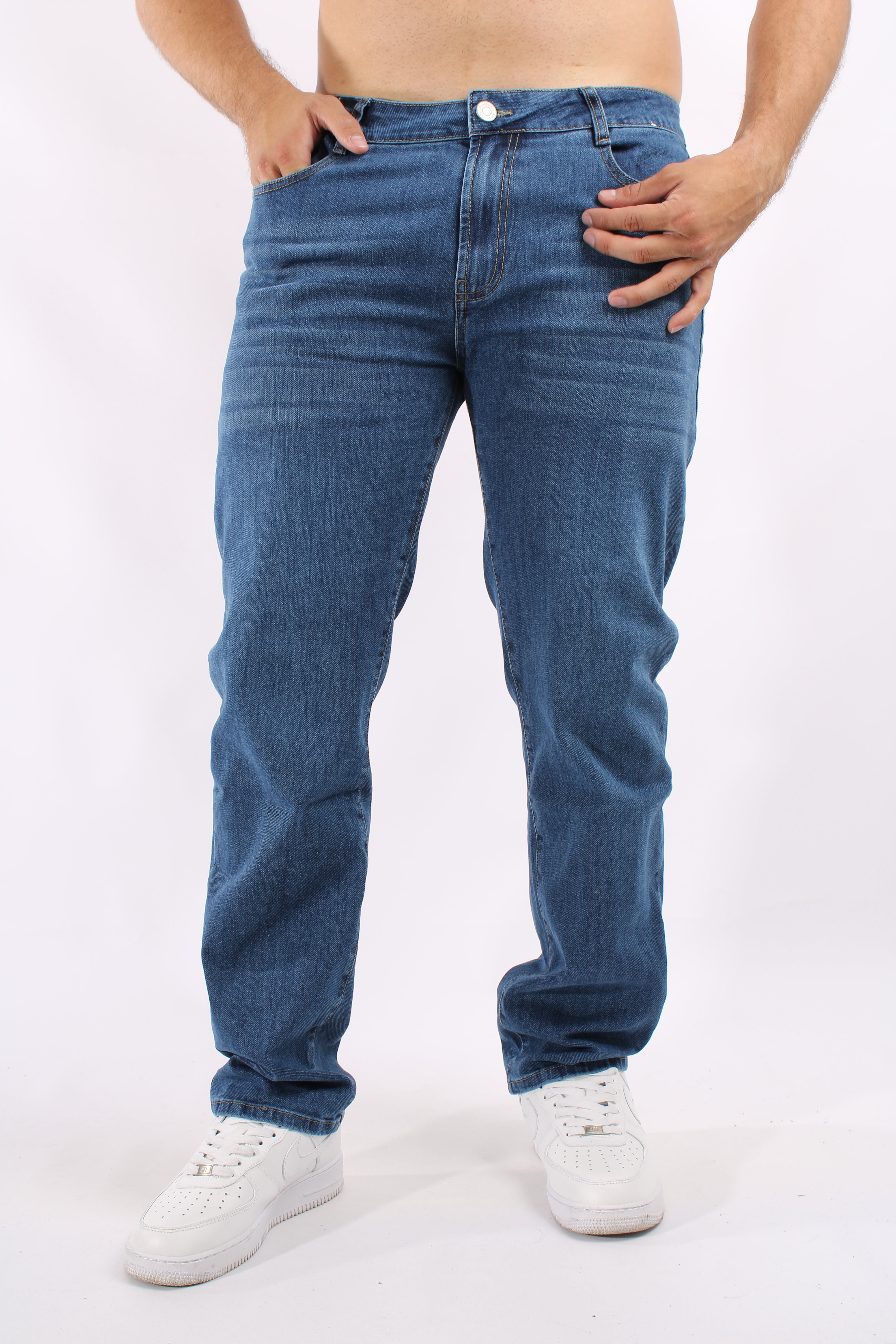 Jean Azul Para Hombre Aeropostale  Guys Slim Straight Wash 9324