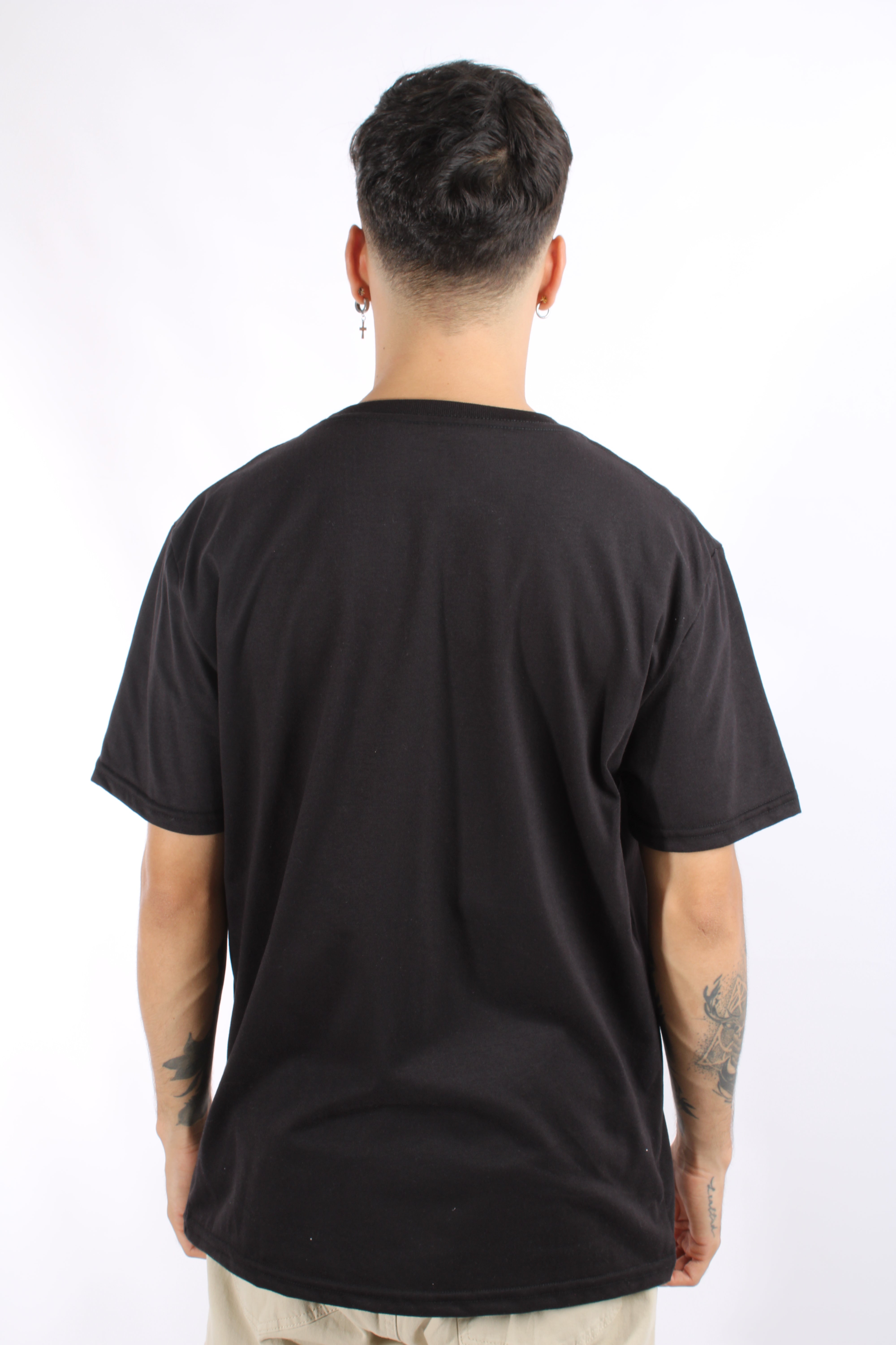 Camiseta Para Hombre Aero Level 1 Graphic Tees Dark Black 7473