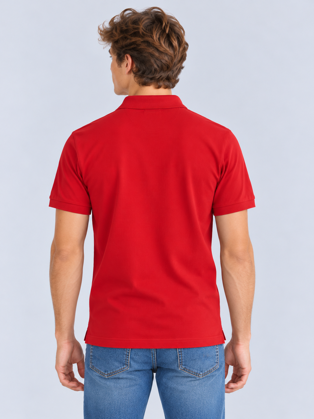 Camiseta Polo Para Hombre Aero Guys SS Solid Polo True Red