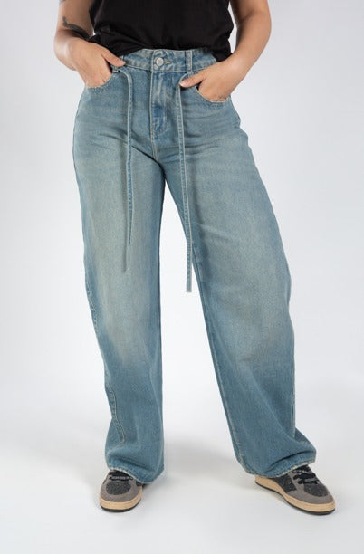 Jean para Mujer Aeropostale Guys Slim Straight Light Wash 4089
