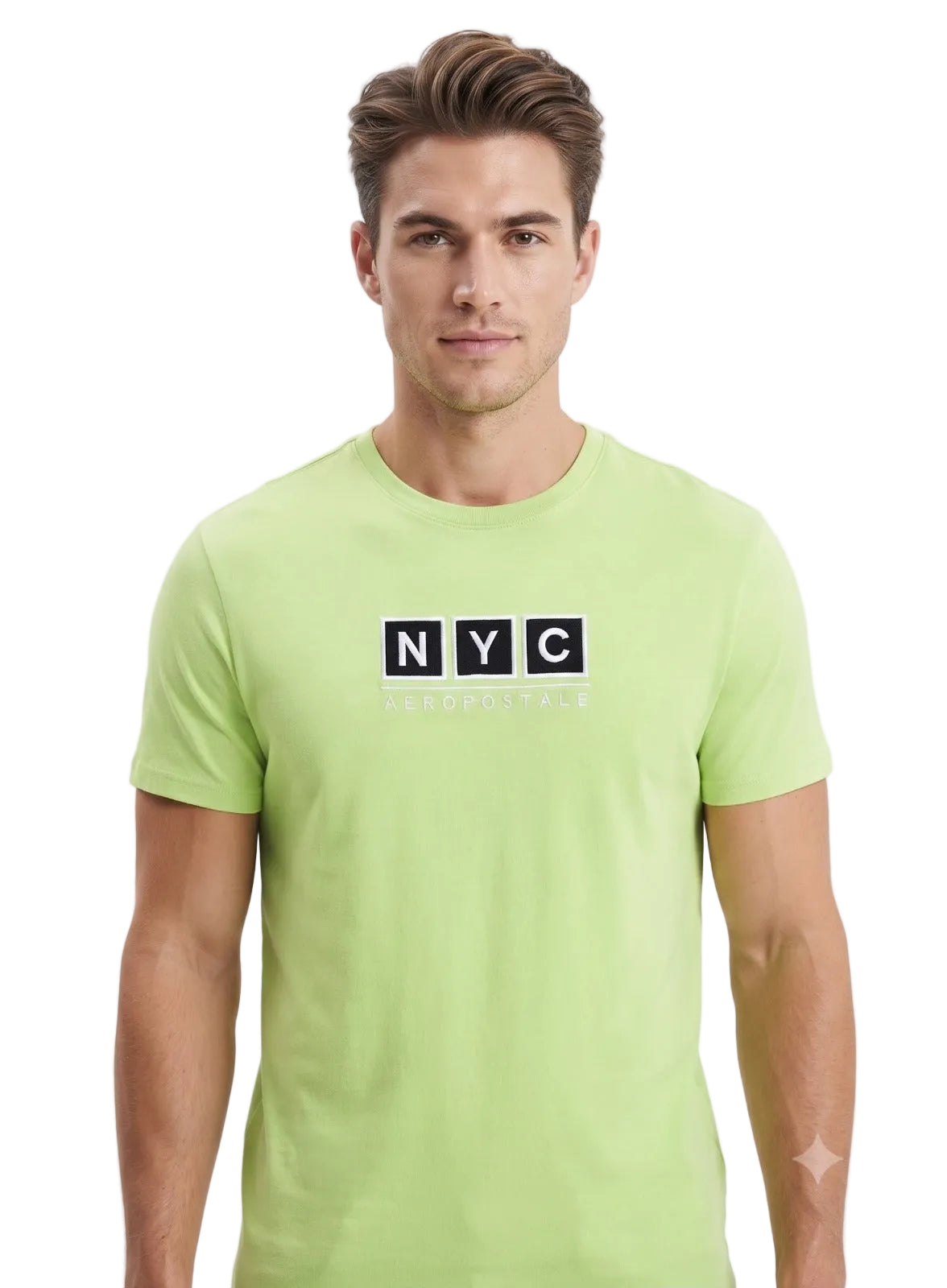 Buzo Para Hombre Aero Guys Graphic Sap Green 3673
