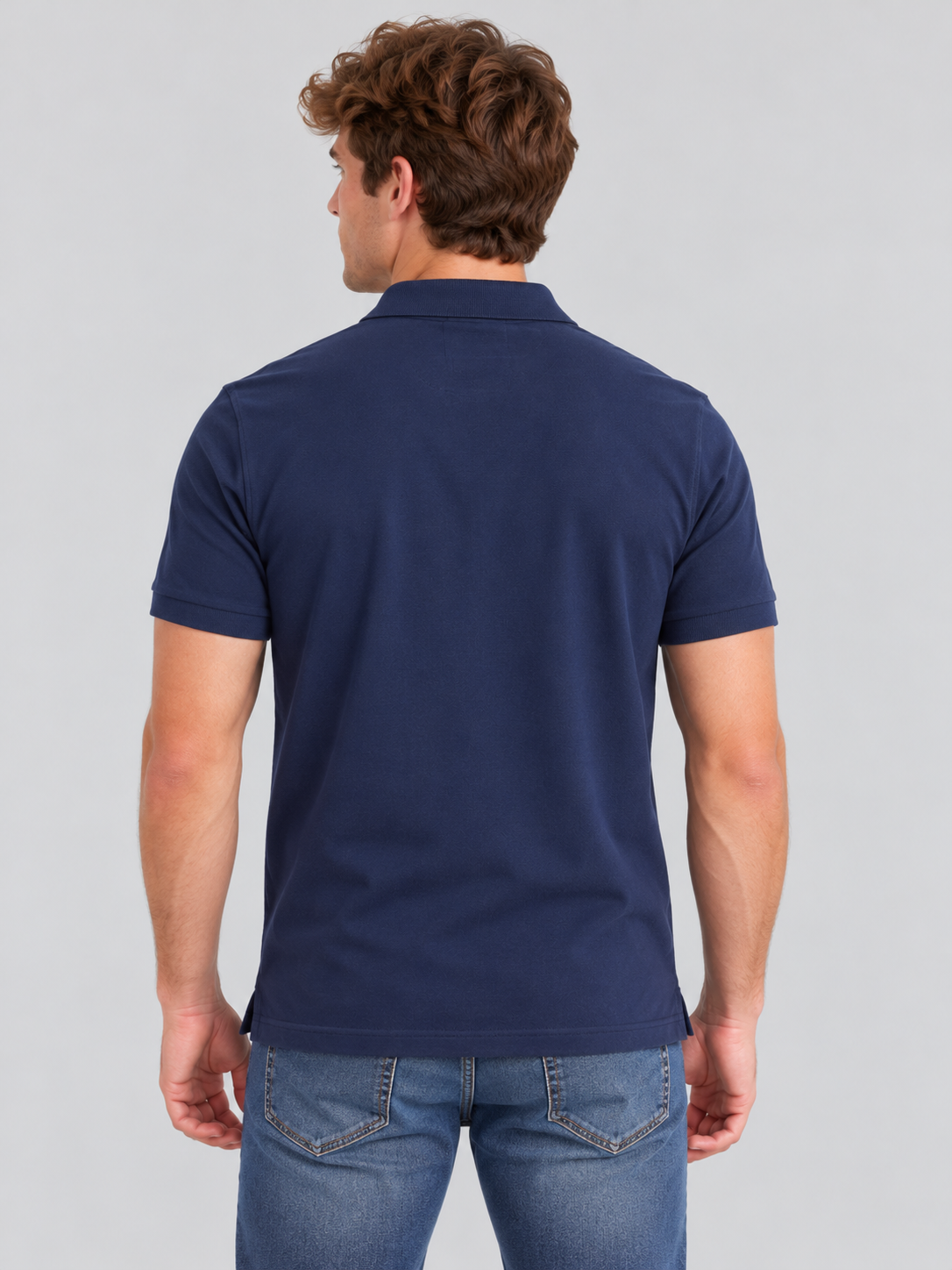 Camiseta Polo Para Hombre Aero Guys SS Solid Polo Varsity Blue