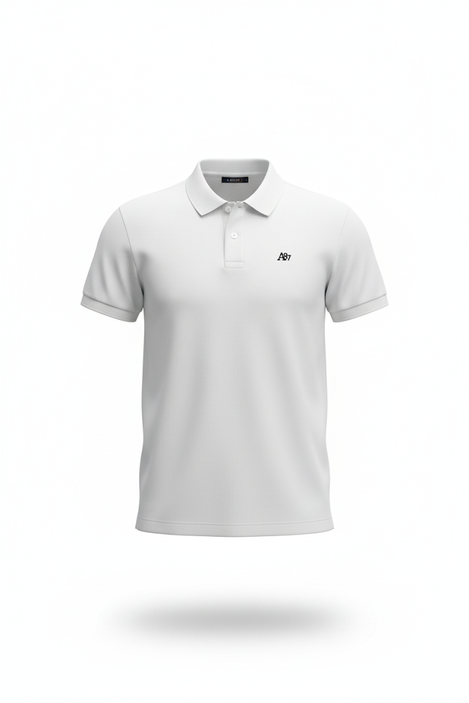 Camiseta Blanca Polo Aero Guys Ss Solid Polo Bleach