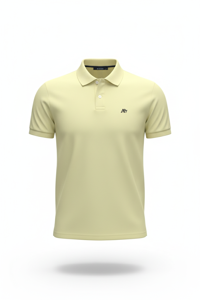Polo Amarilla Para Hombre Aeropostale Guys Ss Solid Polo Golden Haze 7907