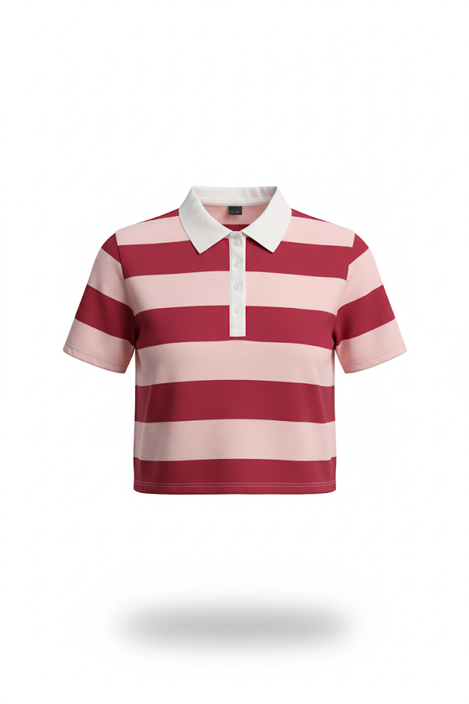 Polo Rosada Para Mujer Aero Graphic Polo Primrose Pink 4523
