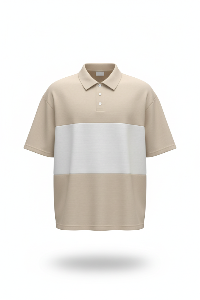Polo Café Claro Para Hombre Aeropostale Guys Ss Novelty Polo Egret  9860