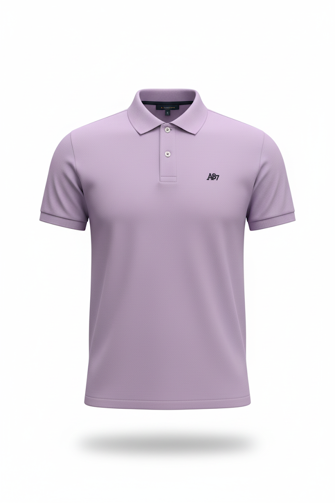 Polo Morada Para Hombre Aeropostale Guys Ss Solid Polo 7908