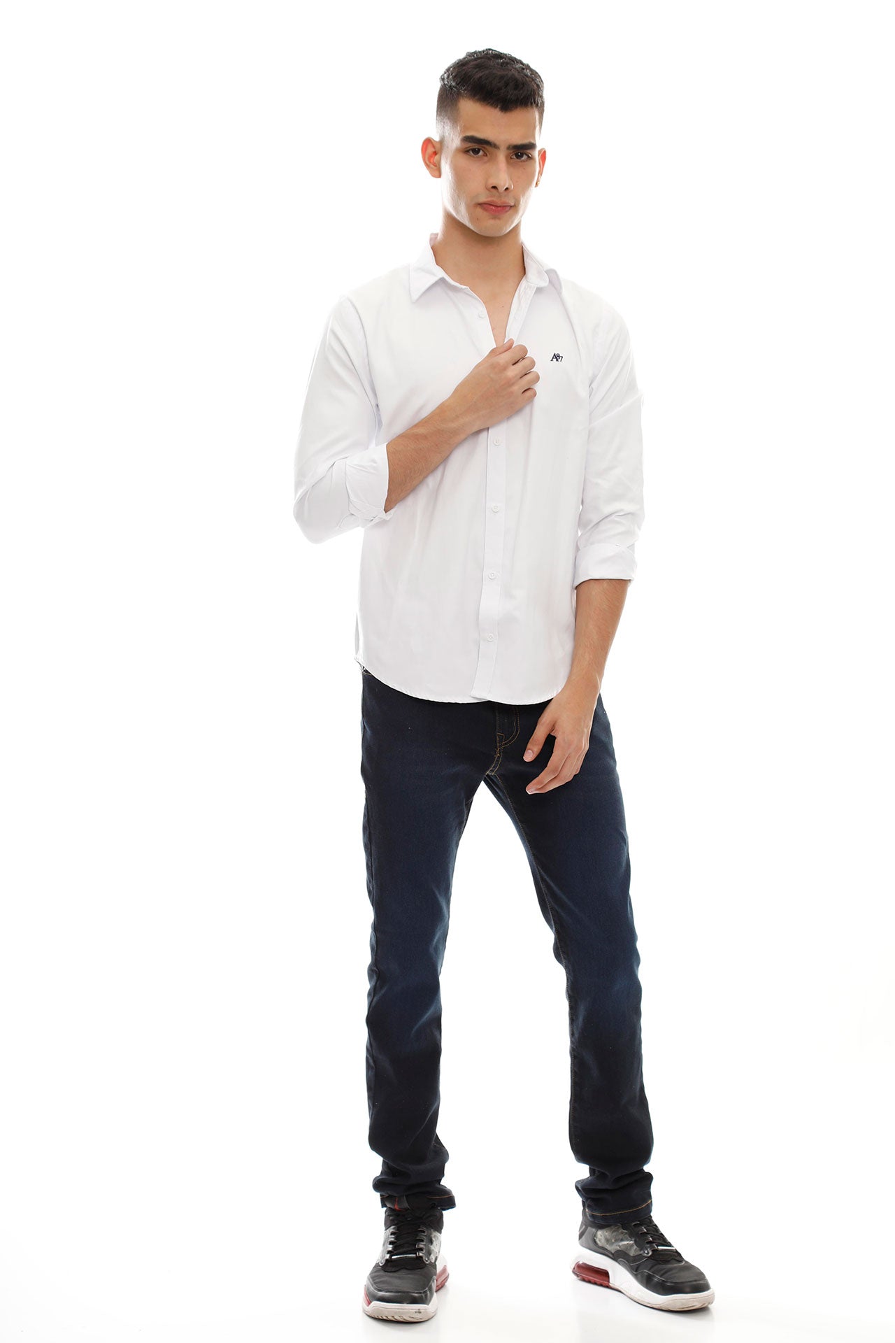 Camisa Blanca Hombre Aerofashion