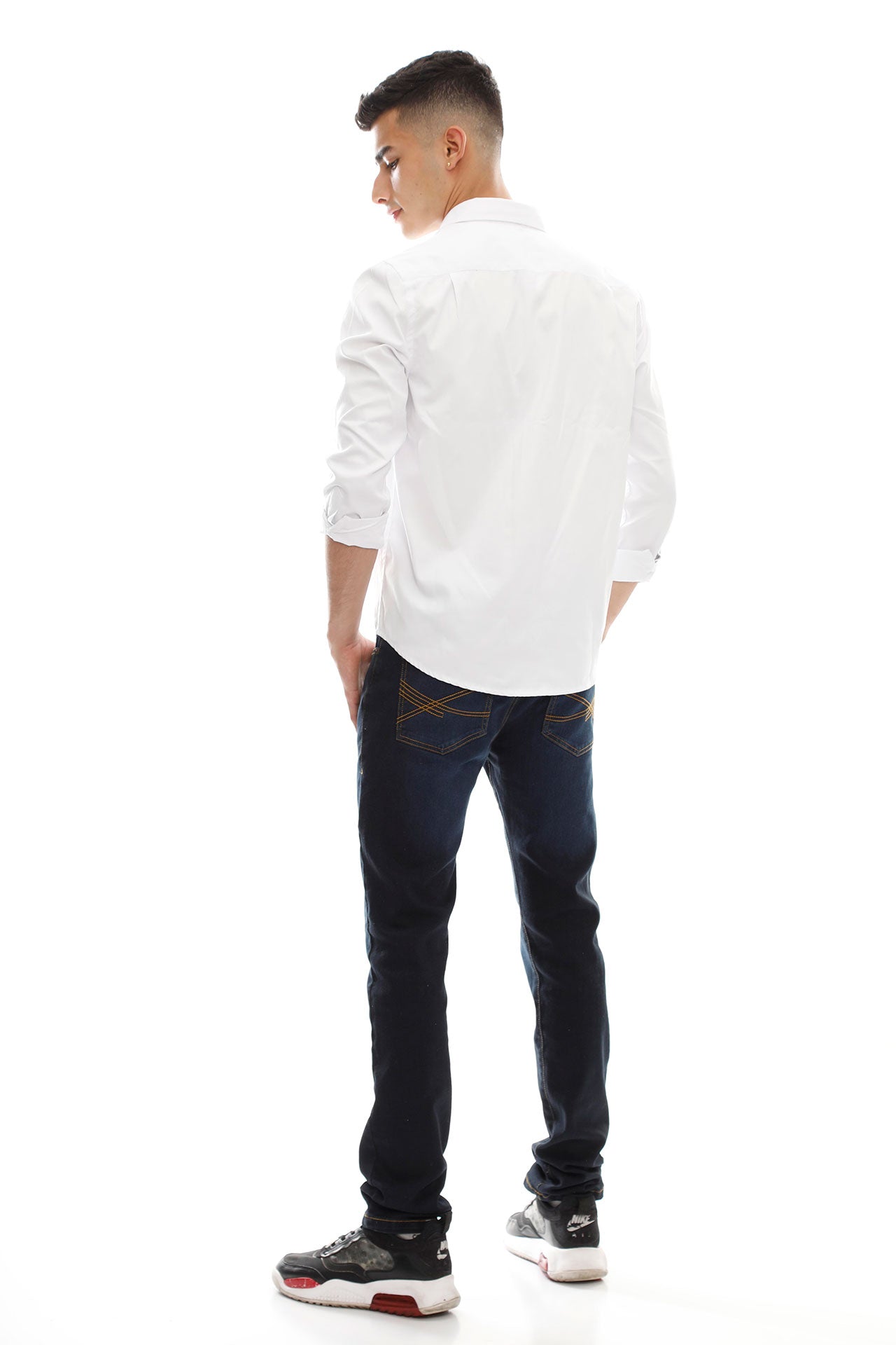 Camisa Blanca Hombre Aerofashion
