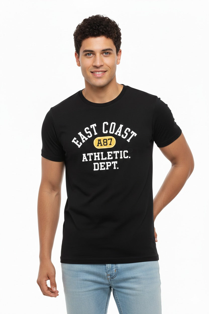 Camiseta Para Hombre Aero  Level 2 Graphic Tees Dark Black 6184 New