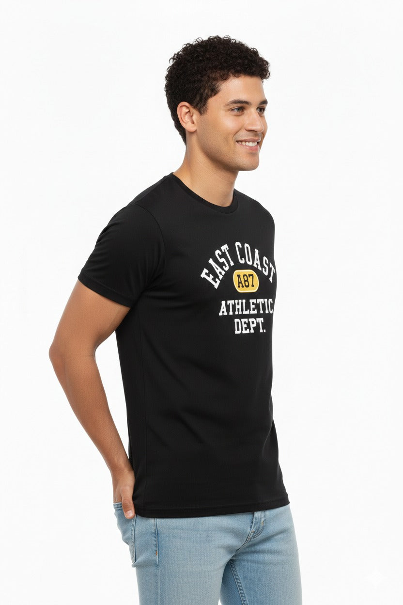 Camiseta Para Hombre Aero  Level 2 Graphic Tees Dark Black 6184 New