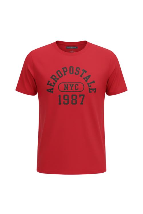 Camiseta Para Hombre Aero  Level 1 Graphic Tees True Red 5616