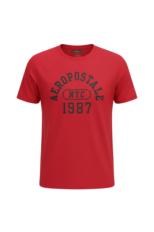 Camiseta Para Hombre Aero  Level 1 Graphic Tees True Red 5616