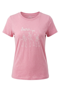 Camiseta Para Mujer Aero Graphic Level 1 Azalea Pink  7163