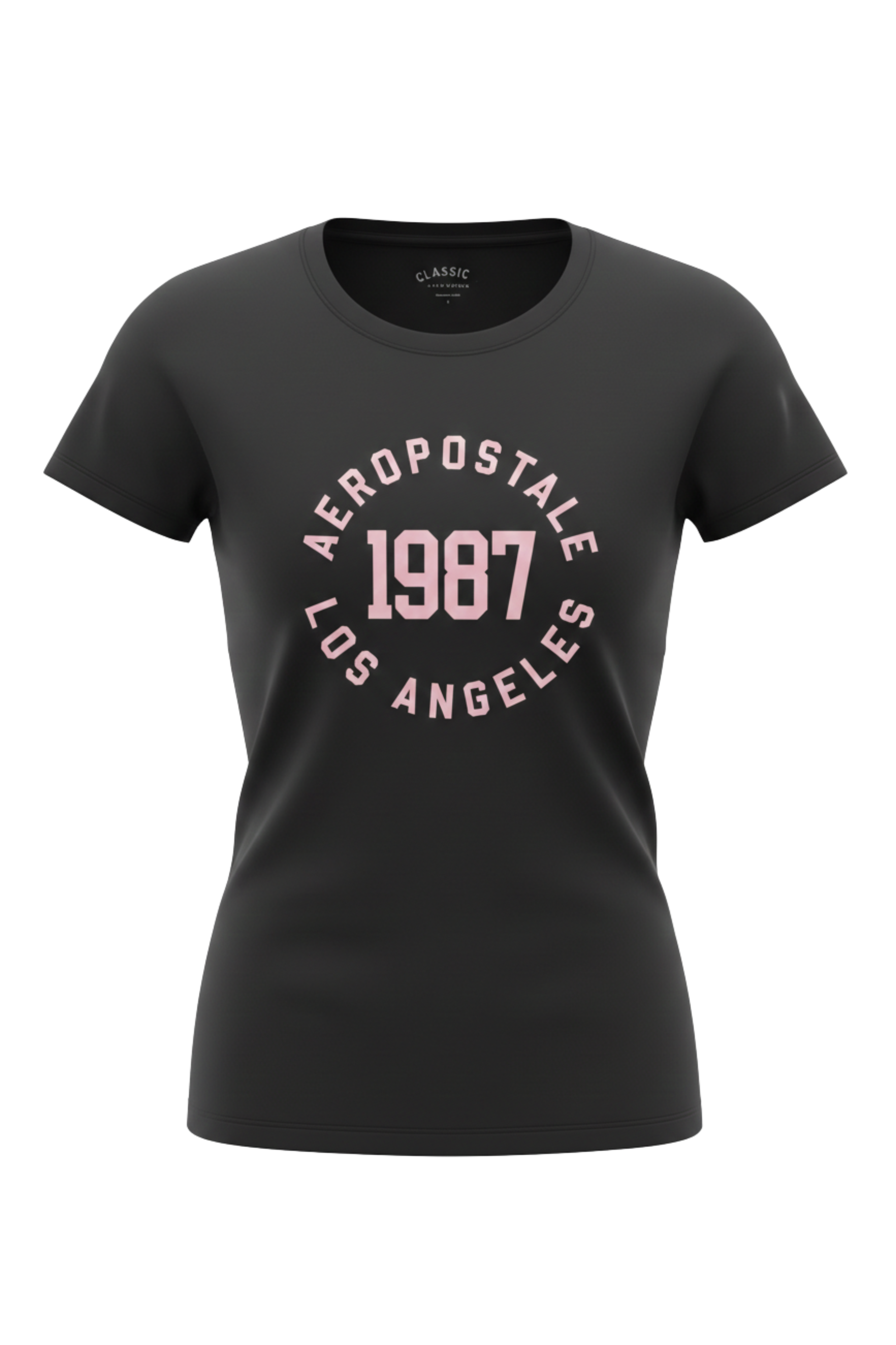 Camiseta Para Mujer Aero Graphic Level 1 Dark Black  7129