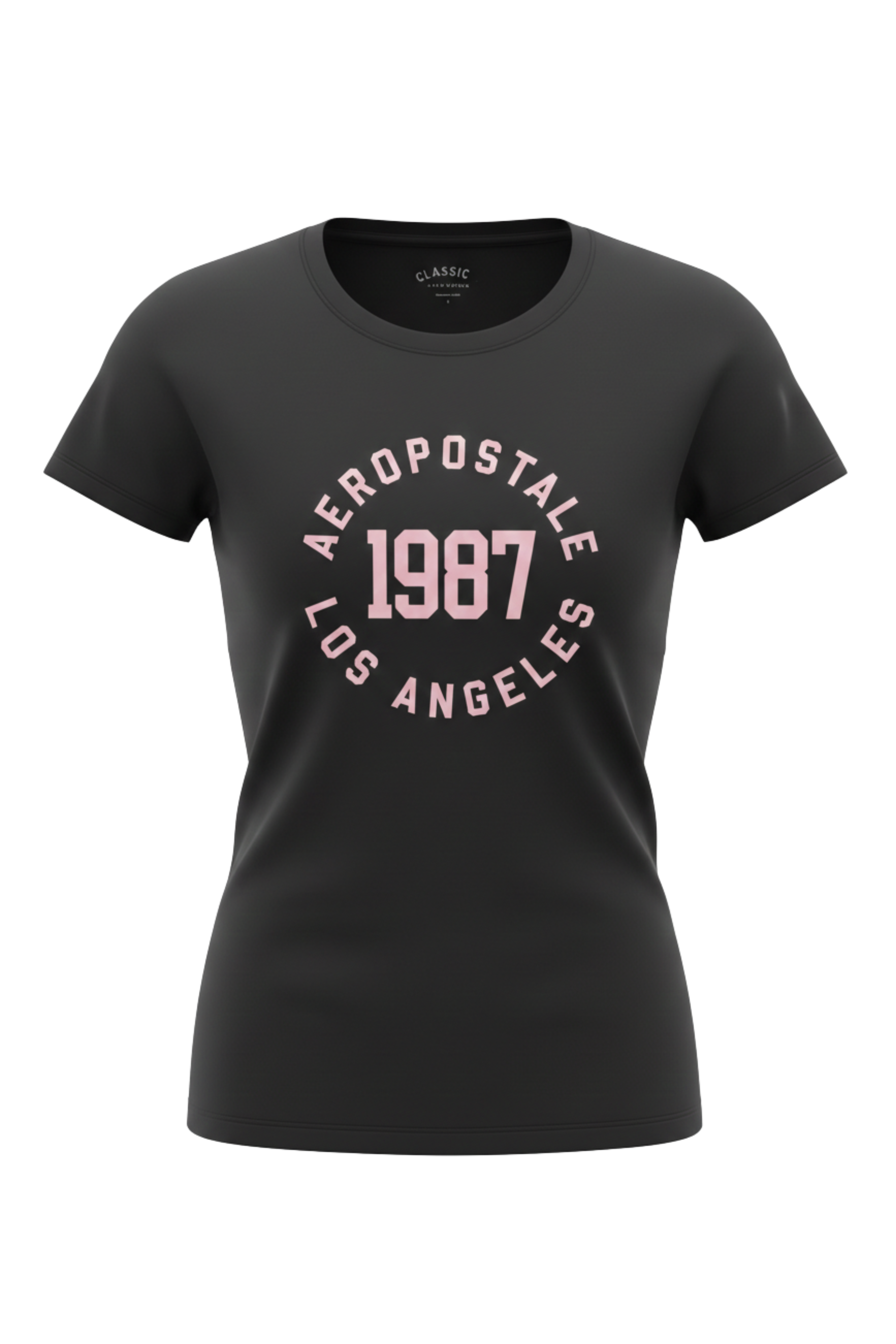 Camiseta Para Mujer Aero Graphic Level 1 Dark Black  7129