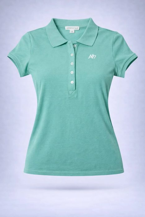 AERO SOLID POLO HEDGE GREEN