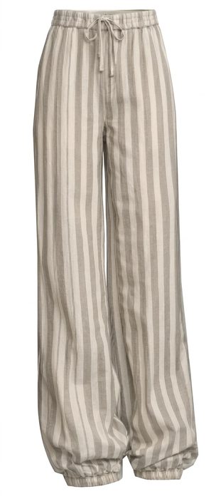 AERO GIRLS FASHION WVN PANTS EGRET