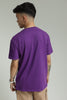 Camiseta Para Mujer Cursive Black Letters Aero Level 2 Graphic Tees Parachute Purple