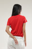 Camiseta Para Mujer Christmas Aero Graphic Level 1 True Red