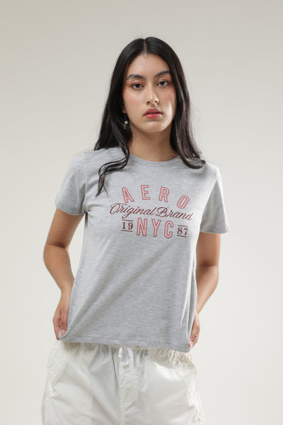 Camiseta Para Mujer Italics Aero Graphic Level 1 Lgh