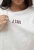 Camiseta Para Mujer Pink Print On The Back Aero Girls Fashion Graphics Cream