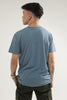 Camiseta Para Hombre Cursive Letters Aero Level 1 Graphic Tees Aegean Blue