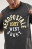 Camiseta Para Hombre Yellow West 1987 Aero Level 1 Graphic Tees Charcoal Hthr
